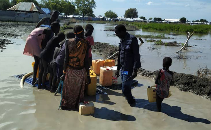 Préparation et prévention du choléra au Soudan du Sud